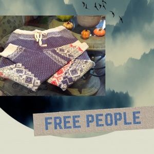 Free People Faire Isle Sweater Joggers